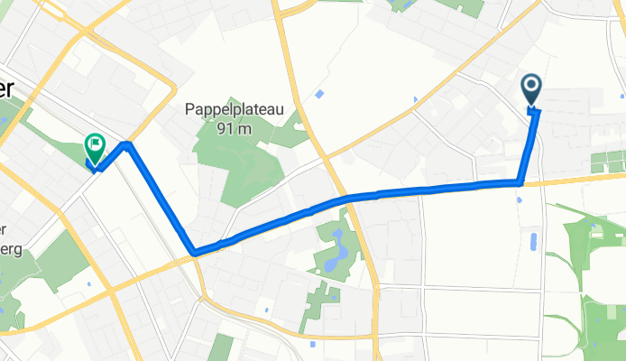 Genslerstraße 17B, Berlin to Pankow, Berlin