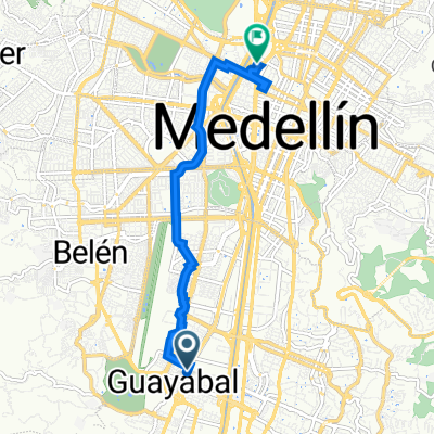 De Carrera 52 1-77, Medellín a Carrera 57 51-83, Medellín