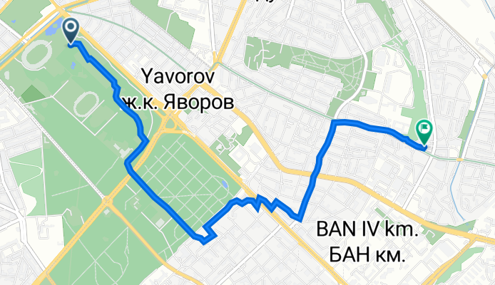 Rayon Sredets, Sofia to Geo Milev 116, Sofia