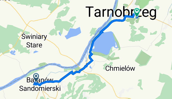 Zamkowa 22A, Baranów Sandomierski a Dworcowa 10, Tarnobrzeg