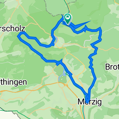 Im Neuenland 34, Mettlach nach Burfelsweg 7, Mettlach