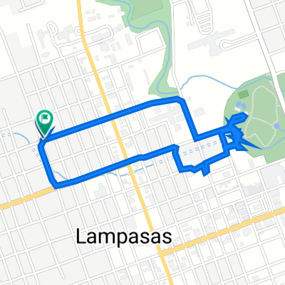 North Ridge Street 301, Lampasas to North Ridge Street 301, Lampasas