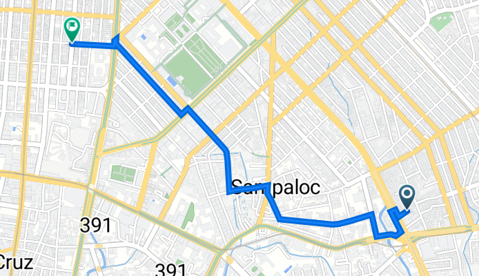Lacson Avenue 240-E, Manila to Remigio Street, Manila