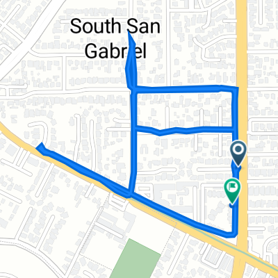 8135 Wagon Wheel Ct, Rosemead to 1445 San Gabriel Blvd, Rosemead