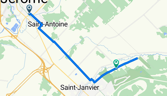 De 19e Av Nord 597, Saint-Jérôme à Rue Charles 19810, Blainville