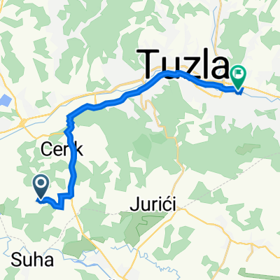 Route to Izeta Sarajlića C9, Tuzla