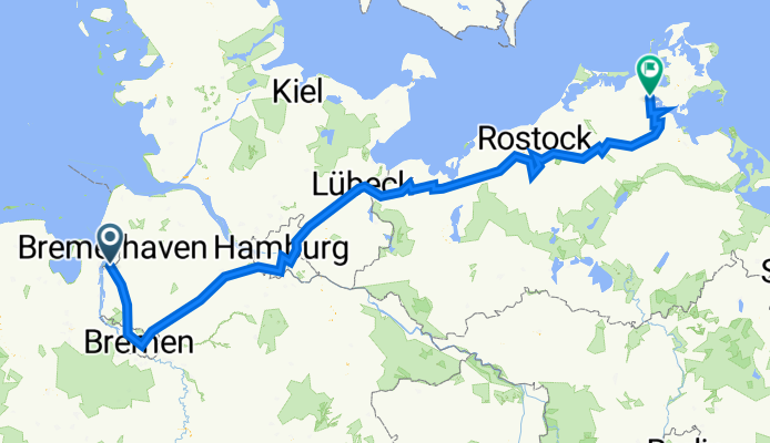 Ueterlande Auf der Jührde, Loxstedt nach Wasserstraße 45, Stralsund