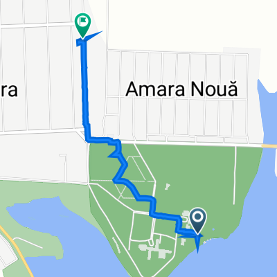 Amara to Strada Libertății, nr. 79, Amara