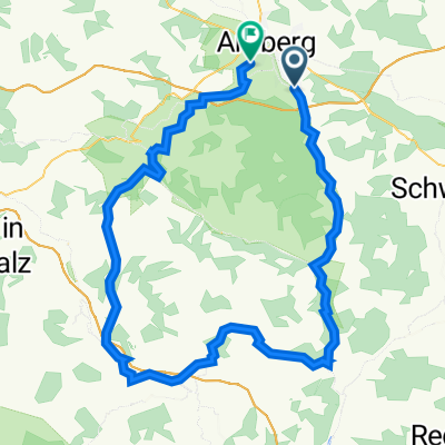 Vilstalstraße 177A, Kümmersbruck nach Bodenäckerweg 8, Amberg