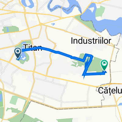 Intrarea Odobești, Bucharest to Drumul Gura Călmățui, Bucharest