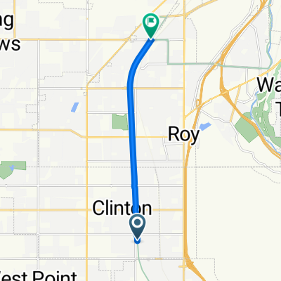 Denver and Rio Grande Western Rail Trail, Clinton to Denver and Rio Grande Western Rail Trail, Roy