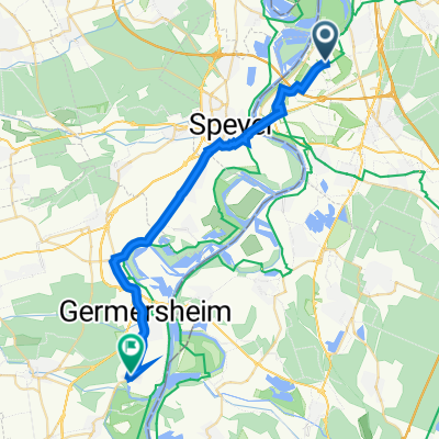 Seewaldsiedlung 5, Hockenheim to Peter-Altmeier-Ring 11, Germersheim