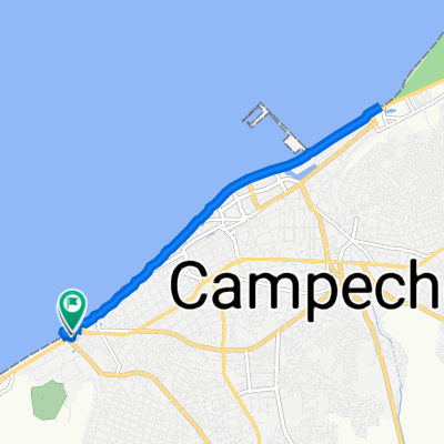 Avenida Héroe de Nacozari 209, Campeche a Avenida Resurgimiento 269, Campeche