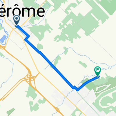 De 19e Av Nord 597, Saint-Jérôme à Rue Charles 19810, Blainville