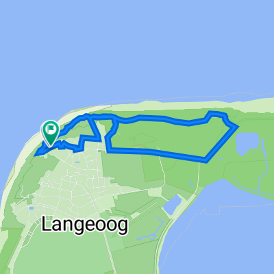 Joggingrunde Langeoog 7,5km