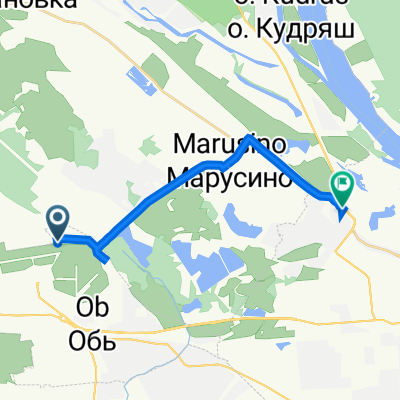 Новосибирский район до Романтиков улица, 8/1, Новосибирск