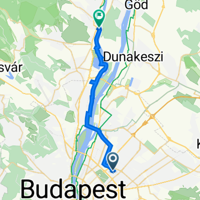 Uzsoki utca 36B., Budapest to Duna Korzó, Szentendre