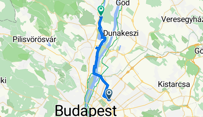 Uzsoki utca 36B., Budapest to Duna Korzó, Szentendre