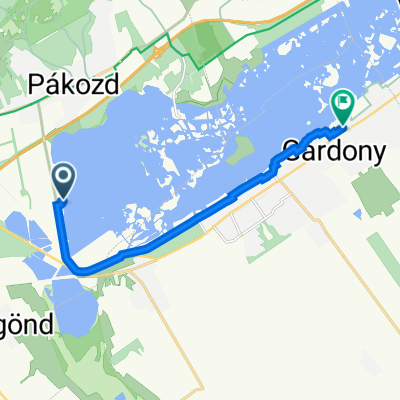 Pákozd to Keszeg utca 83., Gárdony
