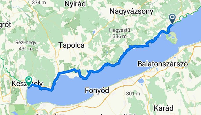 Recovered Route