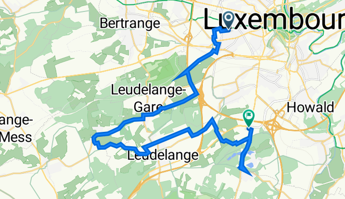 44 Rue Auguste Liesch, Luxemburg nach CR 186, Luxemburg