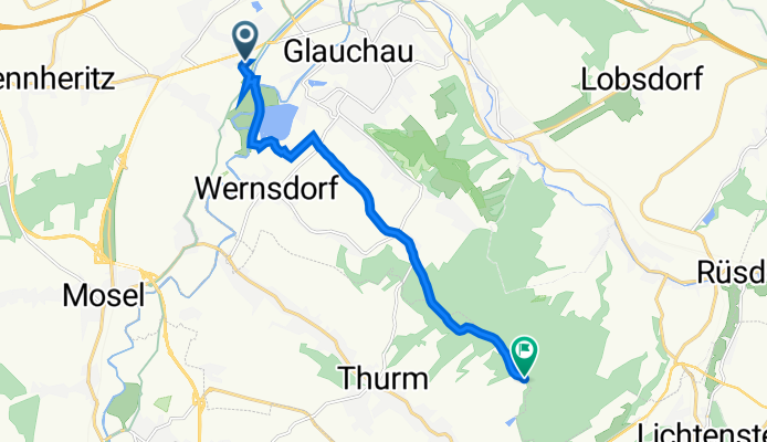 Route von Grenayer Straße 10, Glauchau