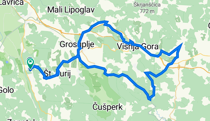 Open this route in Bikemap Web