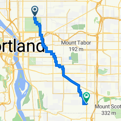 1900–1998 NE Fremont St, Portland to 7800–8198 SE Henderson St, Portland