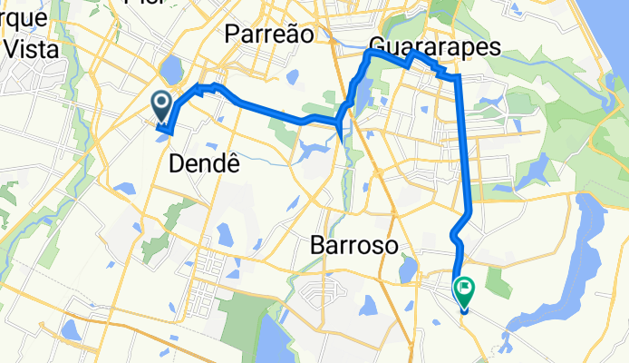 Rua Mônaco, 215, Fortaleza a Avenida Washington Soares, Fortaleza