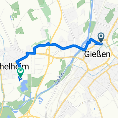 Asterweg 18, Giessen to Heuchelheim, Heuchelheim