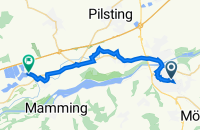 Route in der Bikemap App öffnen