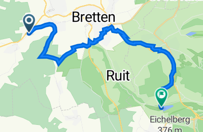 Route in der Bikemap App öffnen