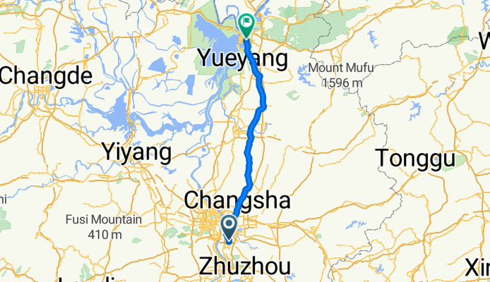 长沙到岳阳
