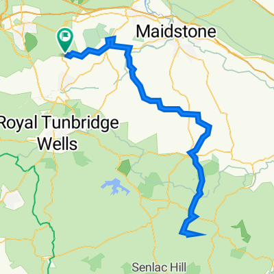 2 Upper Green Road, Shipbourne, Tonbridge to 2 Upper Green Road, Shipbourne, Tonbridge