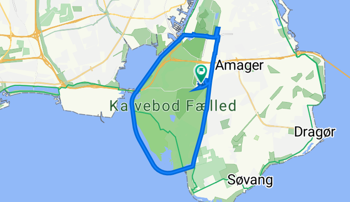 Richard Mortensens Vej 84, København S to Richard Mortensens Vej 77, København S