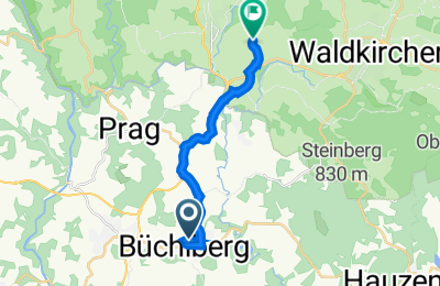 Route in der Bikemap App öffnen