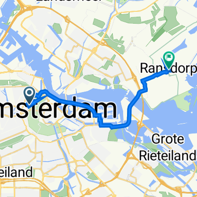 Egelantiersgracht 386, Amsterdam to Dorpsweg Ransdorp 70, Amsterdam