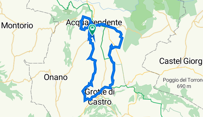 Da SP49 20, La Sbarra a SP49 20, La Sbarra