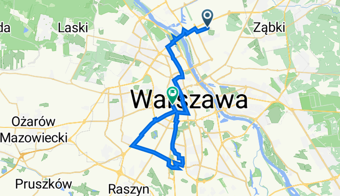 Łabiszyńska 17, Warszawa do Rondo Ignacego Daszyńskiego 2, Warszawa
