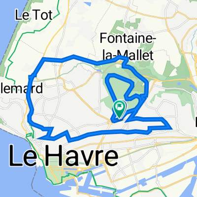 2 Rue du Lac, Le Havre à 186 Rue Pierre Mendès France, Le Havre