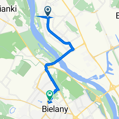 Książkowa 9D, Warszawa do Skalbmierska 15, Warszawa