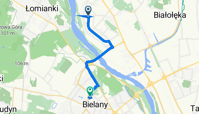 Książkowa 9D, Warszawa do Skalbmierska 15, Warszawa