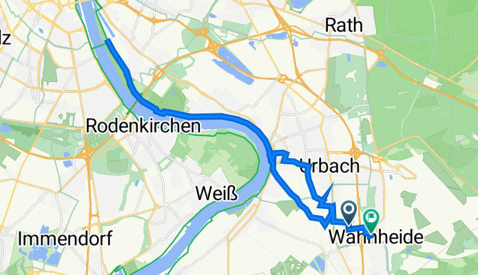 Nachtigallenstraße, Köln nach Neue Heide 11, Köln