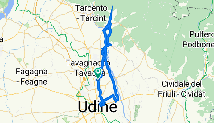 Via della Roggia 1, Tavagnacco a Via Dante Alighieri 93, Tavagnacco