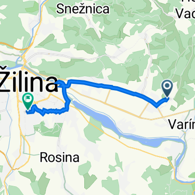 V Potokoch 4, Gbeľany až Alexandra Rudnaya 8866/36, Žilina