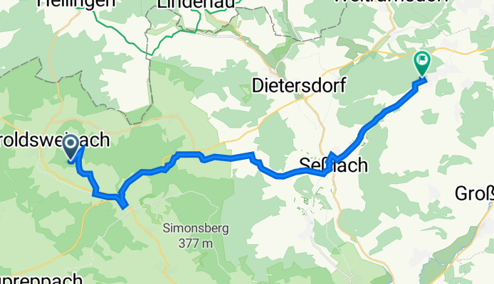 Voccawind 47A, Maroldsweisach nach Kiefernweg 8, Ahorn