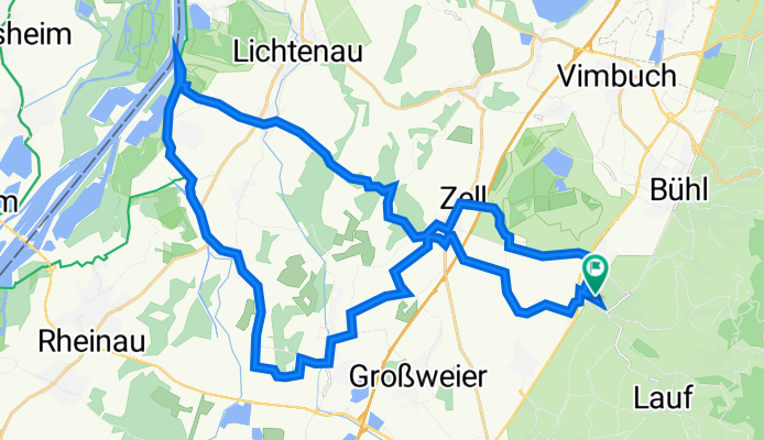 Holunderweg 1–7, Ottersweier nach Haselweg 2, Ottersweier