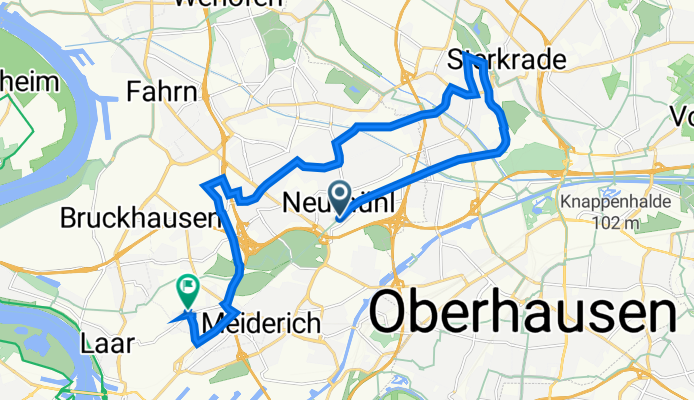 Hamborn, Duisburg nach Spichernstraße 63, Duisburg