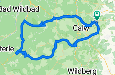 Route in der Bikemap App öffnen