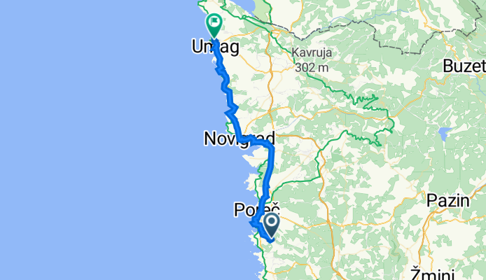 Mugeba 62, Monghebbo nach Jadranska ulica 58, Umag